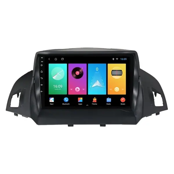 Navigatie dedicata cu Android Ford Kuga II 2012 - 2019, 2GB RAM, Radio GPS Dual Zone, Display HD IPS 9" Touchscreen, Internet Wi-Fi, Bluetooth, MirrorLink, USB