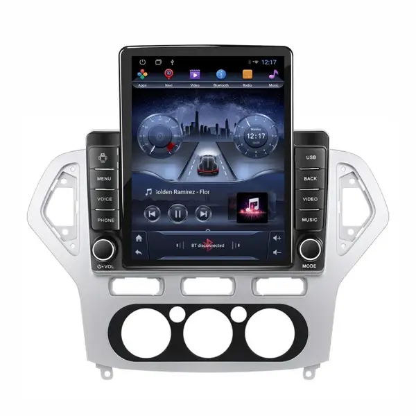 Navigatie dedicata cu Android Ford Mondeo IV 2007 - 2011, clima manuala, 2GB RAM, Radio GPS Dual Zone, Touchscreen IPS 9.7" HD tip Tesla, Internet Wi-Fi, Bluetooth, MirrorLink, USB