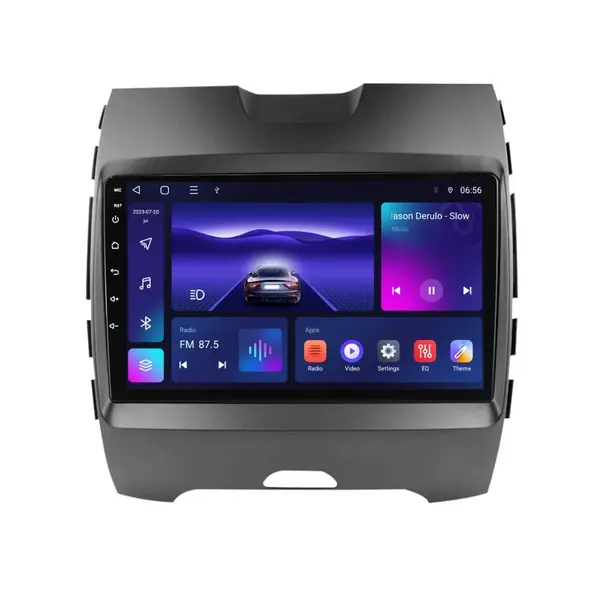 Navigatie dedicata cu Android Ford S-Max 2015 - 2023, 4GB RAM, Radio GPS Dual Zone, Display HD IPS 9" Touchscreen, Internet Wi-Fi, Bluetooth, MirrorLink, USB
