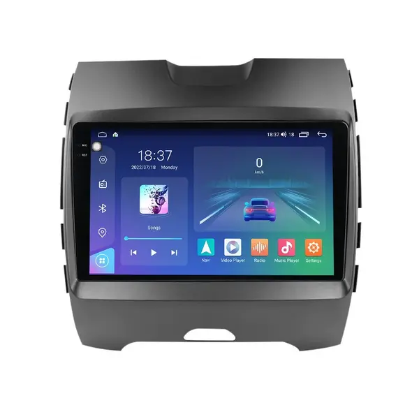 Navigatie dedicata cu Android Ford S-Max 2015 - 2023, 8GB RAM, Radio GPS Dual Zone, Display 2K QLED 9.5" Touchscreen, Internet Wi-Fi si slot SIM 4G, Bluetooth, MirrorLink, USB
