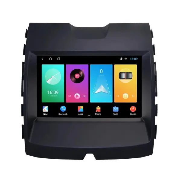 Navigatie dedicata cu Android Ford S-Max 2015 - 2023 cu navigatie originala, 2GB RAM, Radio GPS Dual Zone, Display HD IPS 9" Touchscreen, Internet Wi-Fi, Bluetooth, MirrorLink, USB