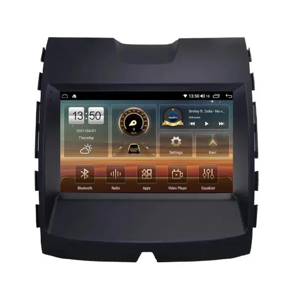 Navigatie dedicata cu Android Ford S-Max 2015 - 2023 cu navigatie originala, 4GB RAM, Radio GPS Dual Zone, Display HD QLED 9" Touchscreen, Internet Wi-Fi si slot SIM 4G, Bluetooth, MirrorLink, USB