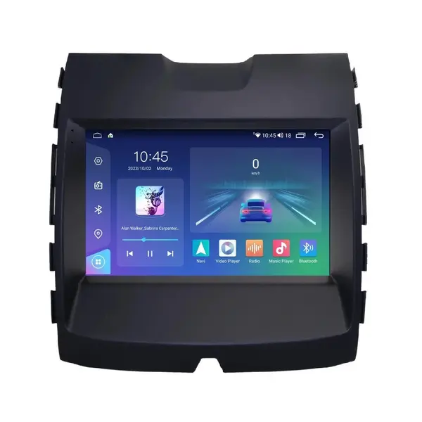 Navigatie dedicata cu Android Ford S-Max 2015 - 2023 cu navigatie originala, 8GB RAM, Radio GPS Dual Zone, Display 2K QLED 9.5" Touchscreen, Internet Wi-Fi si slot SIM 4G, Bluetooth, MirrorLink, USB