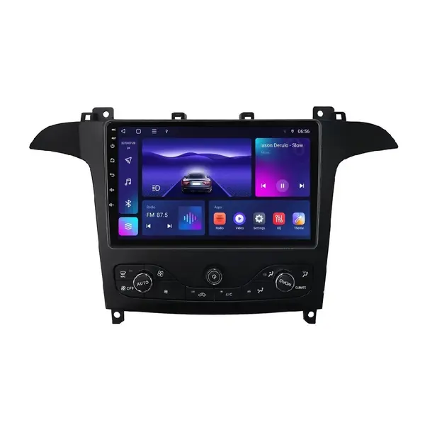 Navigatie dedicata cu Android Ford S-Max I / Galaxy II 2006 - 2015 cu navigatie originala, 4GB RAM, Radio GPS Dual Zone, Display HD IPS 9" Touchscreen, Internet Wi-Fi, Bluetooth, MirrorLink, USB