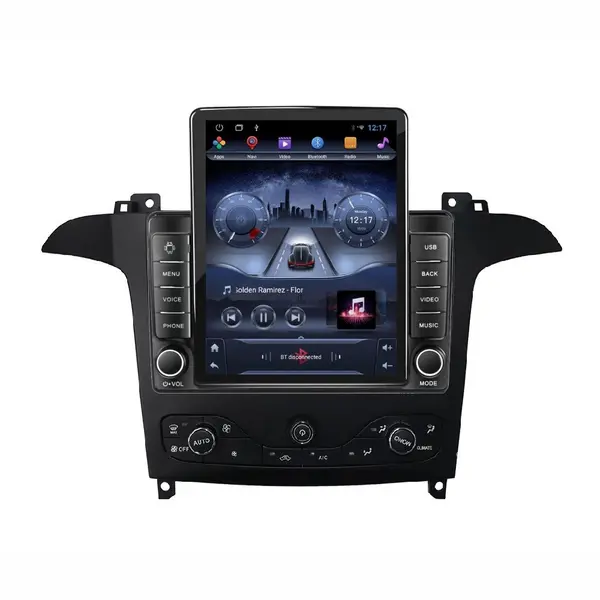 Navigatie dedicata cu Android Ford S-Max I / Galaxy II 2006 - 2015 cu navigatie originala, 2GB RAM, Radio GPS Dual Zone, Touchscreen IPS 9.7" HD tip Tesla, Internet Wi-Fi, Bluetooth, MirrorLink, USB