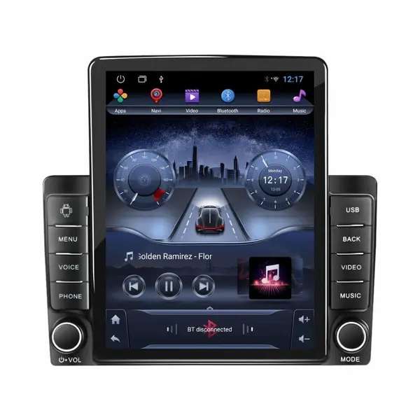 Navigatie dedicata cu Android Ford Transit dupa 2020, 2GB RAM, Radio GPS Dual Zone, Touchscreen IPS 9.7" HD tip Tesla, Internet Wi-Fi, Bluetooth, MirrorLink, USB