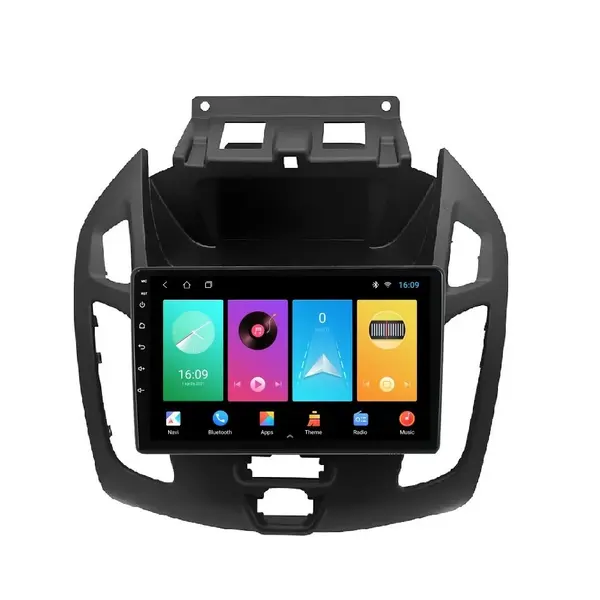 Navigatie dedicata cu Android Ford Transit / Tourneo Connect 2013 - 2018, 2GB RAM, Radio GPS Dual Zone, Display HD IPS 9" Touchscreen, Internet Wi-Fi, Bluetooth, MirrorLink, USB