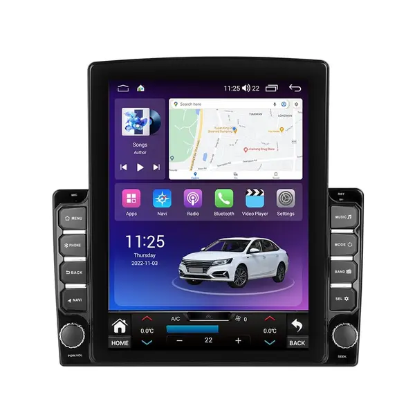 Navigatie dedicata cu Android Ford Transit / Tourneo Connect 2018 - 2022 fara navigatie originala, 8GB RAM, Radio GPS Dual Zone, Touchscreen IPS 9.7'' HD tip Tesla, Internet Wi-Fi si slot SIM 4G, Bluetooth, MirrorLink, USB