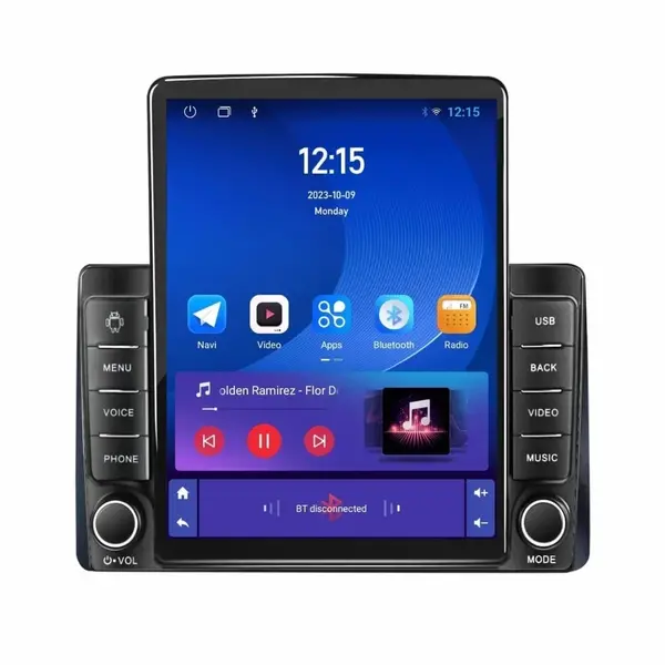 Navigatie dedicata cu Android Ford Transit / Tourneo Courier 2014 - 2023 fara ecran din fabrica, 1GB RAM, Radio GPS Dual Zone, Touchscreen IPS 9.7" HD tip Tesla, Internet Wi-Fi, Bluetooth, MirrorLink, USB