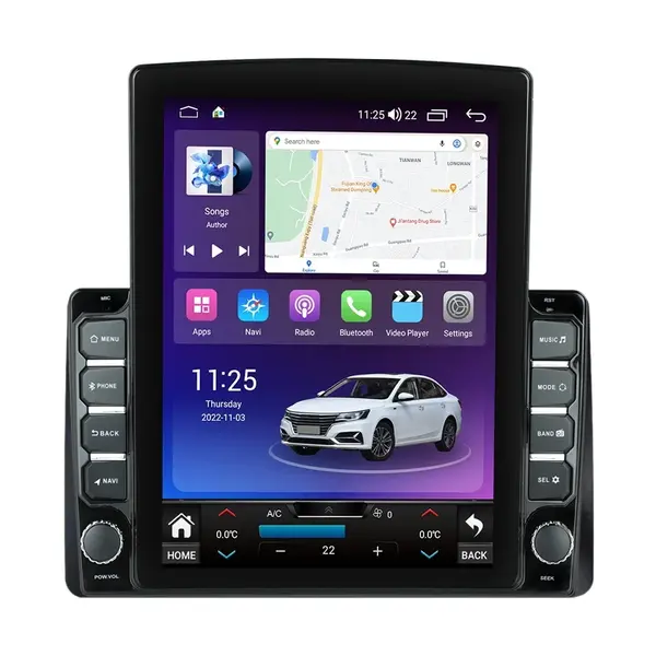 Navigatie dedicata cu Android Ford Transit / Tourneo Courier 2014 - 2023 fara ecran din fabrica, 4GB RAM, Radio GPS Dual Zone, Touchscreen IPS 9.7" HD tip Tesla, Internet Wi-Fi si slot SIM 4G, Bluetooth, MirrorLink, USB