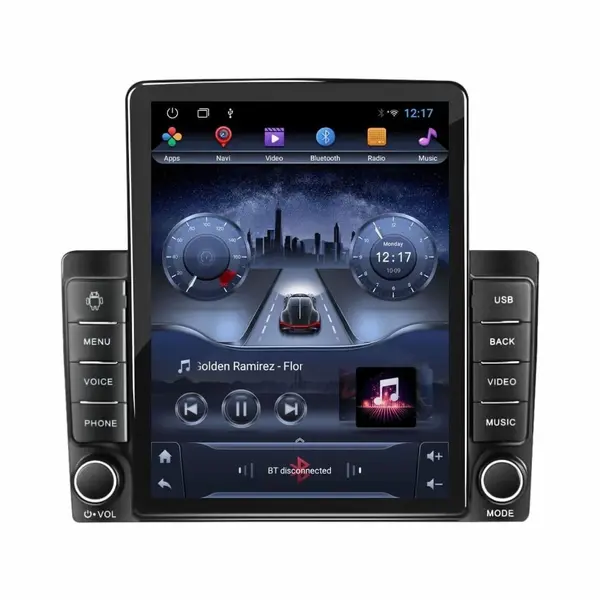 Navigatie dedicata cu Android Ford Transit / Tourneo Custom dupa 2018, 2GB RAM, Radio GPS Dual Zone, Touchscreen IPS 9.7" HD tip Tesla, Internet Wi-Fi, Bluetooth, MirrorLink, USB