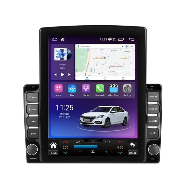 Navigatie dedicata cu Android Ford Transit / Tourneo Custom dupa 2018, 8GB RAM, Radio GPS Dual Zone, Touchscreen IPS 9.7'' HD tip Tesla, Internet Wi-Fi si slot SIM 4G, Bluetooth, MirrorLink, USB