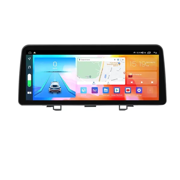 Navigatie dedicata cu Android Honda CR-V III 2006 - 2012, 4GB RAM, Radio GPS Dual Zone, Display QLED 12.3" Touchscreen, Internet Wi-Fi si slot SIM 4G, Bluetooth, MirrorLink, USB