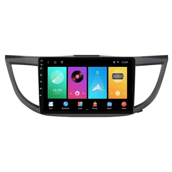 Navigatie dedicata cu Android Honda CR-V IV 2012 - 2018, 2GB RAM, Radio GPS Dual Zone, Display HD IPS 10" Touchscreen, Internet Wi-Fi, Bluetooth, MirrorLink, USB