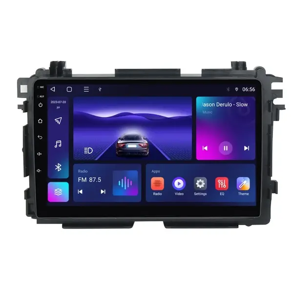 Navigatie dedicata cu Android Honda HR-V 2014 - 2021, 4GB RAM, Radio GPS Dual Zone, Display HD IPS 10" Touchscreen, Internet Wi-Fi, Bluetooth, MirrorLink, USB