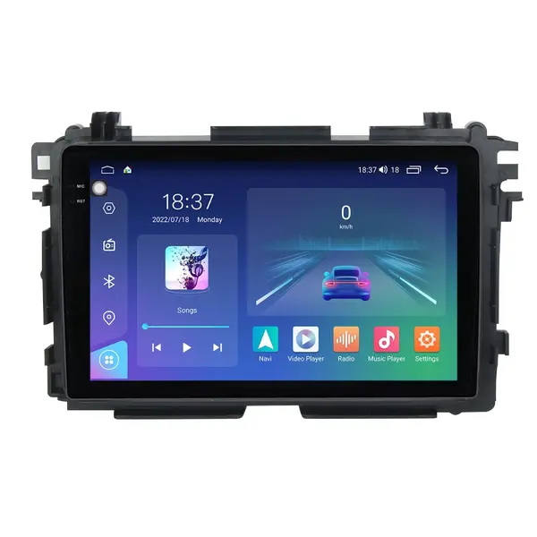 Navigatie dedicata cu Android Honda HR-V 2014 - 2021, 8GB RAM, Radio GPS Dual Zone, Display 2K QLED 10.36" Touchscreen, Internet Wi-Fi si slot SIM 4G, Bluetooth, MirrorLink, USB