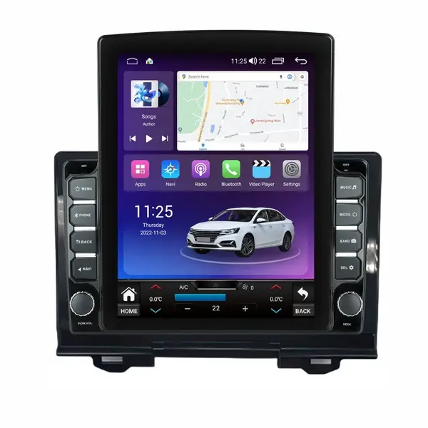 Navigatie dedicata cu Android Honda HR-V dupa 2021, 8GB RAM, Radio GPS Dual Zone, Touchscreen IPS 9.7" HD tip Tesla, Internet Wi-Fi si slot SIM 4G, Bluetooth, MirrorLink, USB