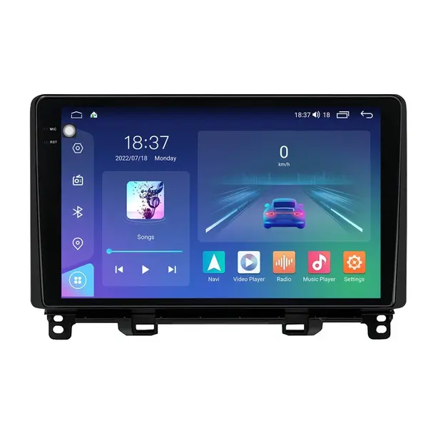 Navigatie dedicata cu Android Honda Jazz V dupa 2020, 8GB RAM, Radio GPS Dual Zone, Display 2K QLED 10.36" Touchscreen, Internet Wi-Fi si slot SIM 4G, Bluetooth, MirrorLink, USB