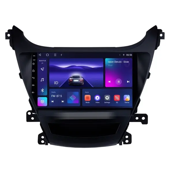 Navigatie dedicata cu Android Hyundai Elantra V 2014 - 2016, 4GB RAM, Radio GPS Dual Zone, Display HD IPS 9" Touchscreen, Internet Wi-Fi, Bluetooth, MirrorLink, USB