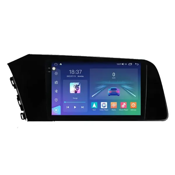 Navigatie dedicata cu Android Hyundai Elantra VII dupa 2020, 4GB RAM, Radio GPS Dual Zone, Display 2K QLED 10.36" Touchscreen, Internet Wi-Fi si slot SIM 4G, Bluetooth, MirrorLink, USB