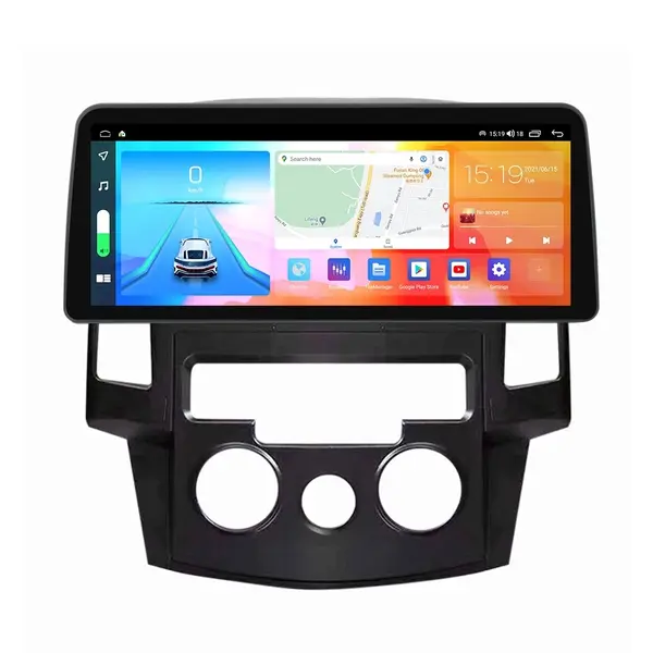 Navigatie dedicata cu Android Hyundai i30 2007 - 2012, clima manuala, 4GB RAM, Radio GPS Dual Zone, Display QLED 12.3" Touchscreen, Internet Wi-Fi si slot SIM 4G, Bluetooth, MirrorLink, USB