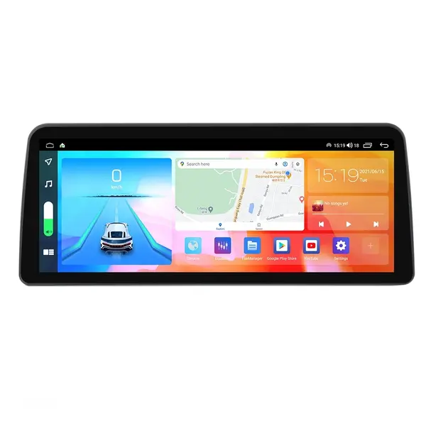 Navigatie dedicata cu Android Hyundai i40 2012 - 2020, 8GB RAM, Radio GPS Dual Zone, Display QLED 12.3" Touchscreen, Internet Wi-Fi si slot SIM 4G, Bluetooth, MirrorLink, USB