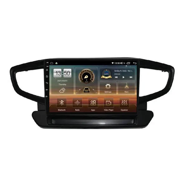 Navigatie dedicata cu Android Hyundai Ioniq (AE) 2016 - 2019, 6GB RAM, Radio GPS Dual Zone, Display HD QLED 9" Touchscreen, Internet Wi-Fi si slot SIM 4G, Bluetooth, MirrorLink, USB