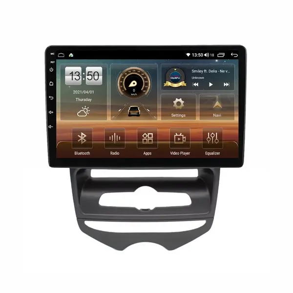 Navigatie dedicata cu Android Hyundai ix20 2010 - 2019, clima manuala, 4GB RAM, Radio GPS Dual Zone, Display HD QLED 9" Touchscreen, Internet Wi-Fi si slot SIM 4G, Bluetooth, MirrorLink, USB