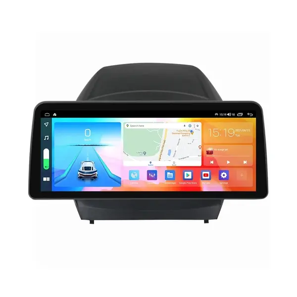 Navigatie dedicata cu Android Hyundai ix35 2009 - 2015, 8GB RAM, Radio GPS Dual Zone, Display QLED 12.3" Touchscreen, Internet Wi-Fi si slot SIM 4G, Bluetooth, MirrorLink, USB
