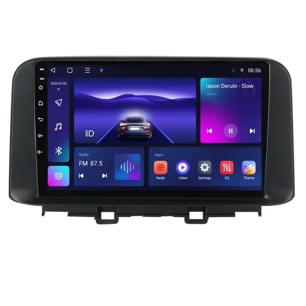 Navigatie dedicata cu Android Hyundai Kona dupa 2017, 4GB RAM, Radio GPS Dual Zone, Display HD IPS 10" Touchscreen, Internet Wi-Fi, Bluetooth, MirrorLink, USB