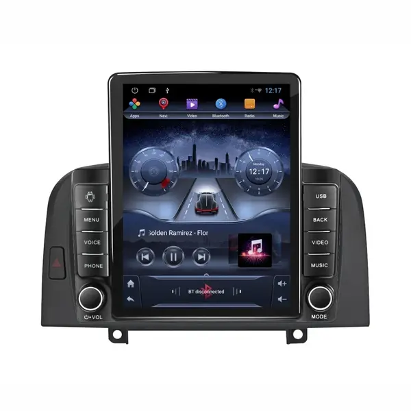 Navigatie dedicata cu Android Hyundai Sonata V 2004 - 2009, 2GB RAM, Radio GPS Dual Zone, Touchscreen IPS 9.7" HD tip Tesla, Internet Wi-Fi, Bluetooth, MirrorLink, USB