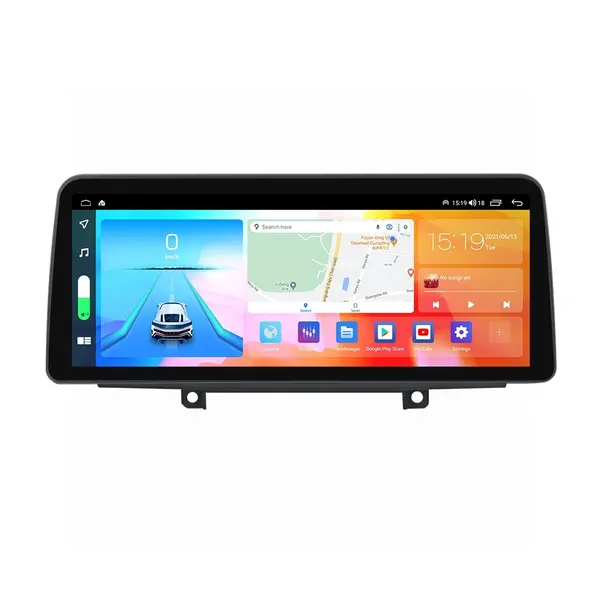 Navigatie dedicata cu Android Hyundai Sonata V 2004 - 2009, 4GB RAM, Radio GPS Dual Zone, Display QLED 12.3" Touchscreen, Internet Wi-Fi si slot SIM 4G, Bluetooth, MirrorLink, USB