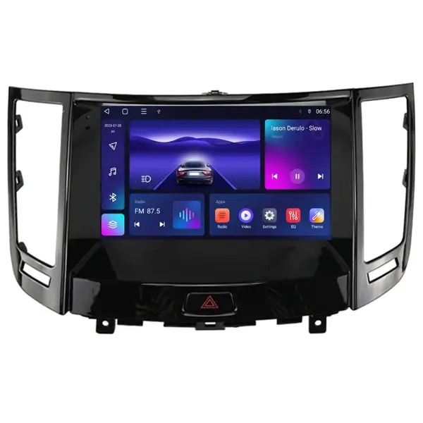 Navigatie dedicata cu Android Infiniti FX35 2008 - 2012, 4GB RAM, Radio GPS Dual Zone, Display HD IPS 9" Touchscreen, Internet Wi-Fi, Bluetooth, MirrorLink, USB