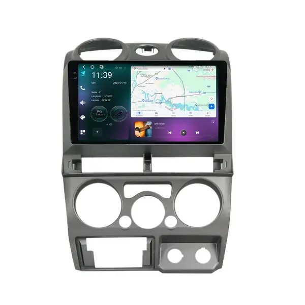 Navigatie dedicata cu Android Isuzu D-Max I 2007 - 2012, 12GB RAM, Radio GPS Dual Zone, Display 2K QLED 9.5" Touchscreen, Internet Wi-Fi si slot SIM 4G, Bluetooth, MirrorLink, USB