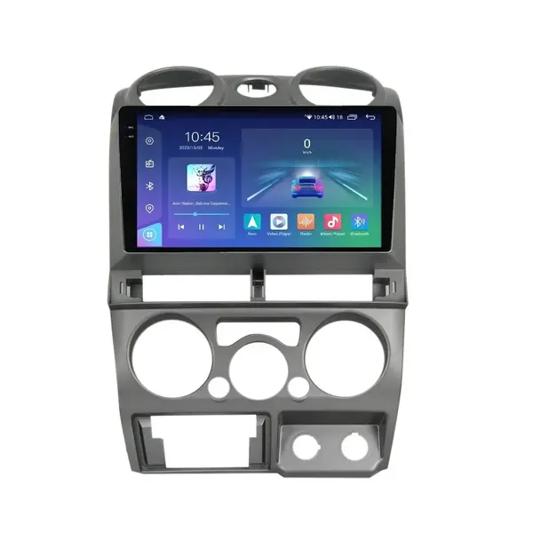 Navigatie dedicata cu Android Isuzu D-Max I 2007 - 2012, 4GB RAM, Radio GPS Dual Zone, Display 2K QLED 9.5" Touchscreen, Internet Wi-Fi si slot SIM 4G, Bluetooth, MirrorLink, USB