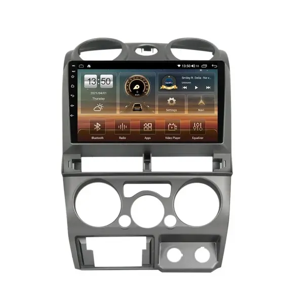 Navigatie dedicata cu Android Isuzu D-Max I 2007 - 2012, 8GB RAM, Radio GPS Dual Zone, Display HD QLED 9" Touchscreen, Internet Wi-Fi si slot SIM 4G, Bluetooth, MirrorLink, USB