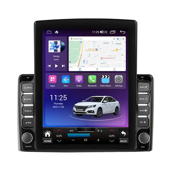 Navigatie dedicata cu Android Iveco Daily 2006 - 2014, 4GB RAM, Radio GPS Dual Zone, Touchscreen IPS 9.7" HD tip Tesla, Internet Wi-Fi si slot SIM 4G, Bluetooth, MirrorLink, USB