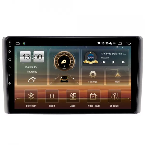 Navigatie dedicata cu Android Iveco Daily 2006 - 2014, 6GB RAM, Radio GPS Dual Zone, Display HD QLED 9" Touchscreen, Internet Wi-Fi si slot SIM 4G, Bluetooth, MirrorLink, USB