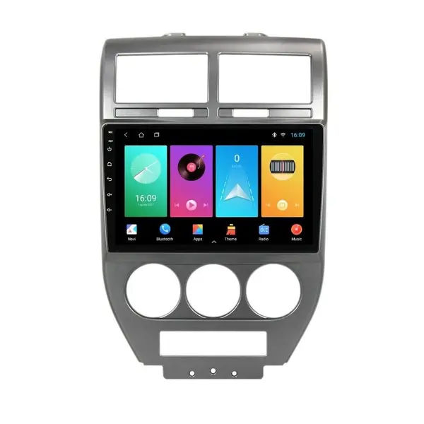 Navigatie dedicata cu Android Jeep Patriot I 2006 - 2010, 1GB RAM, Radio GPS Dual Zone, Display HD IPS 10" Touchscreen, Internet Wi-Fi, Bluetooth, MirrorLink, USB