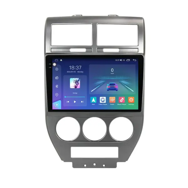Navigatie dedicata cu Android Jeep Patriot I 2006 - 2010, 4GB RAM, Radio GPS Dual Zone, Display 2K QLED 10.36" Touchscreen, Internet Wi-Fi si slot SIM 4G, Bluetooth, MirrorLink, USB