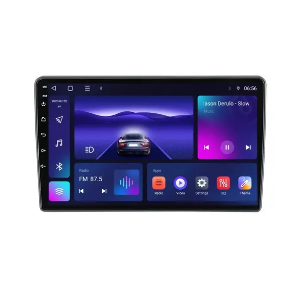 Navigatie dedicata cu Android Jeep Wrangler II 2003 - 2007, 4GB RAM, Radio GPS Dual Zone, Display HD IPS 9" Touchscreen, Internet Wi-Fi, Bluetooth, MirrorLink, USB