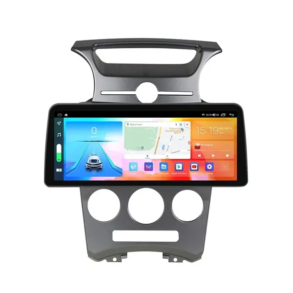 Navigatie dedicata cu Android KIA Carens III 2006 - 2013, clima manuala, 8GB RAM, Radio GPS Dual Zone, Display QLED 12.3" Touchscreen, Internet Wi-Fi si slot SIM 4G, Bluetooth, MirrorLink, USB