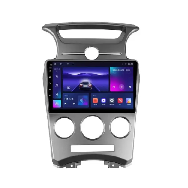 Navigatie dedicata cu Android KIA Carens III 2006 - 2013, clima manuala, 4GB RAM, Radio GPS Dual Zone, Display HD IPS 9" Touchscreen, Internet Wi-Fi, Bluetooth, MirrorLink, USB