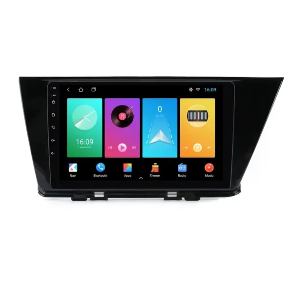 Navigatie dedicata cu Android Kia Niro 2016 - 2019, 1GB RAM, Radio GPS Dual Zone, Display HD IPS 9" Touchscreen, Internet Wi-Fi, Bluetooth, MirrorLink, USB