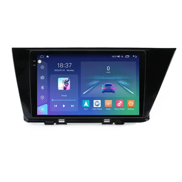 Navigatie dedicata cu Android Kia Niro 2016 - 2019, 4GB RAM, Radio GPS Dual Zone, Display 2K QLED 9.5" Touchscreen, Internet Wi-Fi si slot SIM 4G, Bluetooth, MirrorLink, USB