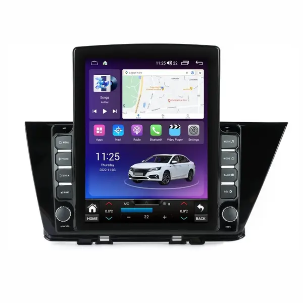 Navigatie dedicata cu Android Kia Niro 2016 - 2019, 8GB RAM, Radio GPS Dual Zone, Touchscreen IPS 9.7" HD tip Tesla, Internet Wi-Fi si slot SIM 4G, Bluetooth, MirrorLink, USB