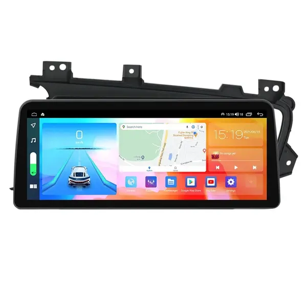 Navigatie dedicata cu Android Kia Optima I 2010 - 2015, 8GB RAM, Radio GPS Dual Zone, Display QLED 12.3" Touchscreen, Internet Wi-Fi si slot SIM 4G, Bluetooth, MirrorLink, USB