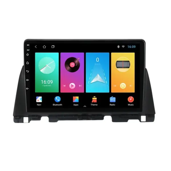 Navigatie dedicata cu Android Kia Optima II dupa 2015, 1GB RAM, Radio GPS Dual Zone, Display HD IPS 10" Touchscreen, Internet Wi-Fi, Bluetooth, MirrorLink, USB