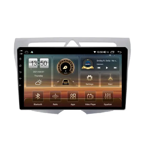 Navigatie dedicata cu Android Kia Picanto I 2007 - 2011, 6GB RAM, Radio GPS Dual Zone, Display HD QLED 9" Touchscreen, Internet Wi-Fi si slot SIM 4G, Bluetooth, MirrorLink, USB