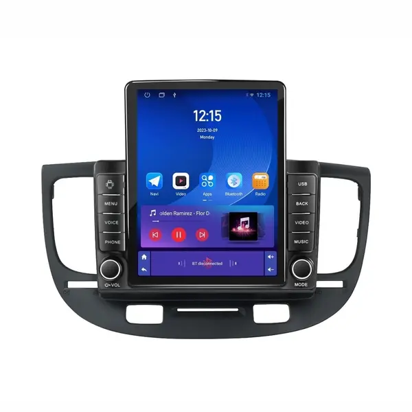 Navigatie dedicata cu Android Kia Rio II 2005 - 2011, 1GB RAM, Radio GPS Dual Zone, Touchscreen IPS 9.7" HD tip Tesla, Internet Wi-Fi, Bluetooth, MirrorLink, USB